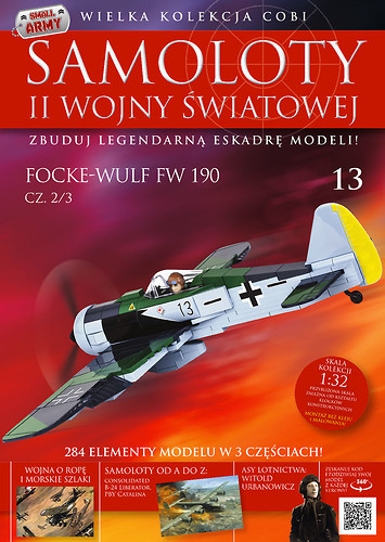 Focke-Wulf Fw190 A-8 cz.2/3 WW2 Aircraft Collect. No. 13